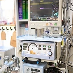 麻酔器 麻酔モニター<br>人工呼吸器
